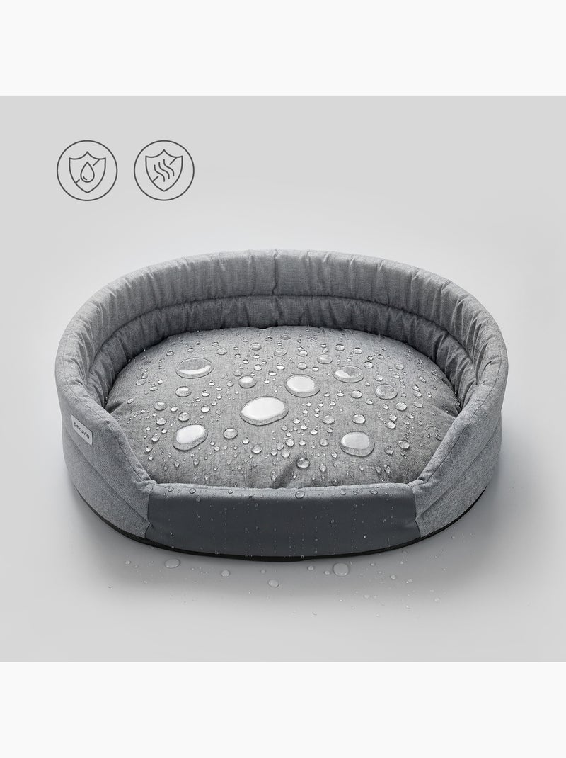 Coussin panier pour chien PELUVIO Arita - Antidérapant Gris - Kiabi
