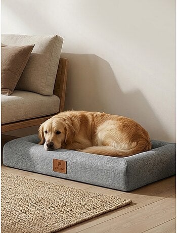 Coussin panier pour chien PELUVIO Kibi - Antidérapant - Mousse à mémoire de forme