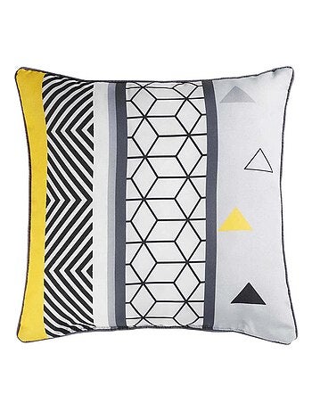 Coussin passepoil 40 x 40 cm Yellow mix