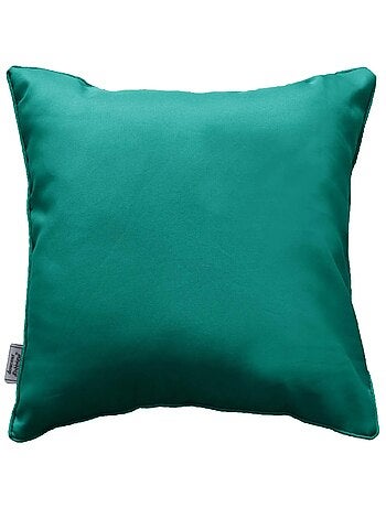 Coussin passepoil 60 cm Emeraude