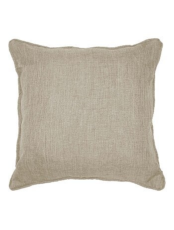 Coussin passepoil Collection Chambray Uni Newtons