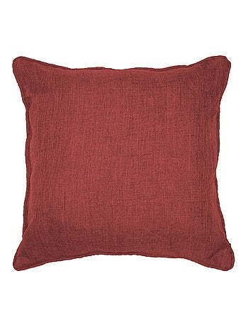 Coussin passepoil Collection Chambray Uni Newtons