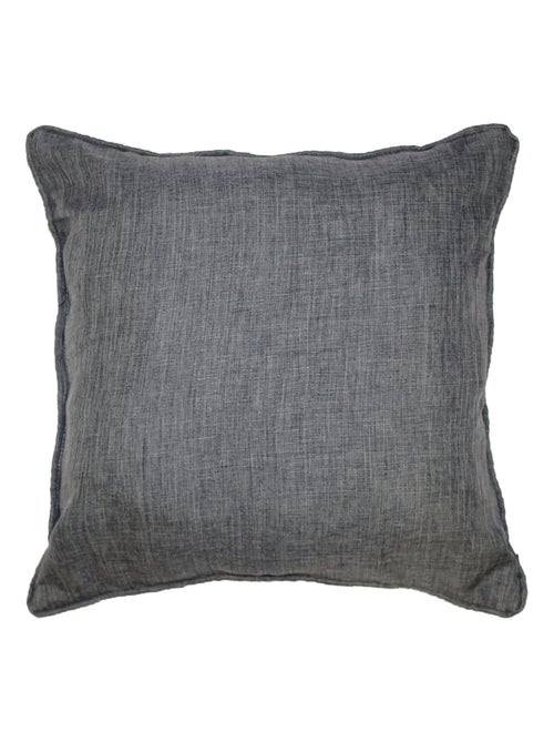 Coussin passepoil Collection Chambray Uni Newtons - Kiabi