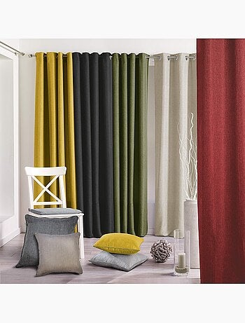 Coussin passepoil Collection Chambray Uni Newtons