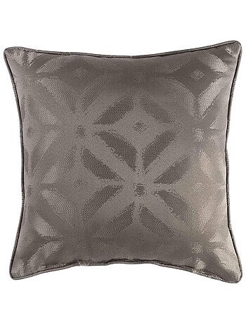 Coussin passepoil jacquard Majestic