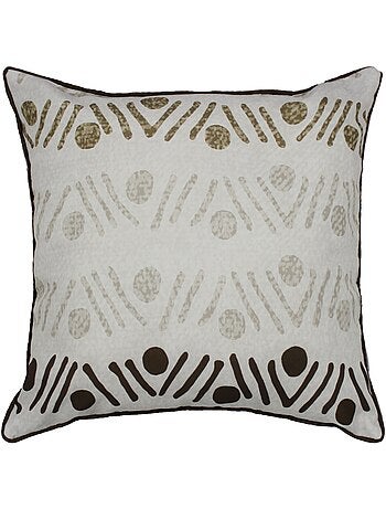 Coussin Passepoil Modele Mambo 60 x 60 cm