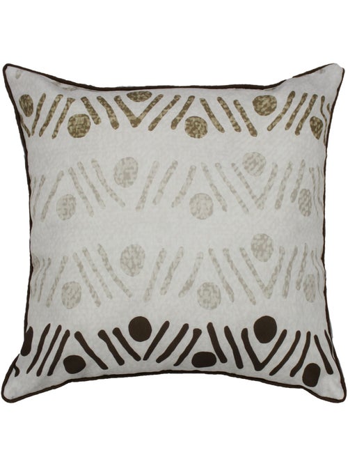 Coussin Passepoil Modele Mambo 60 x 60 cm - Kiabi