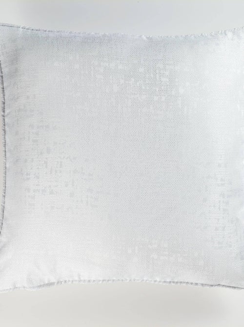 Coussin Passepoil polyester Collection Jacquard Adamo - Kiabi