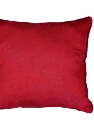 Coussin Passepoil polyester Collection Shantung Applique Scintille