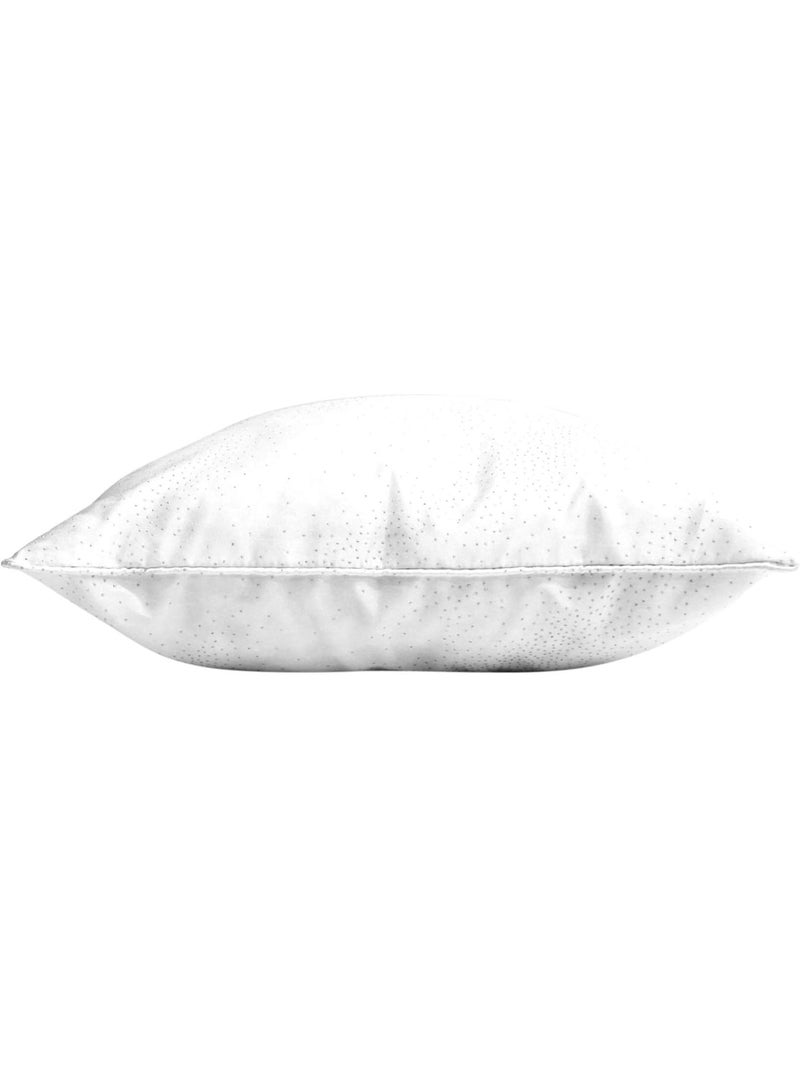 Coussin Passepoil Shantung scintille Gris - Kiabi