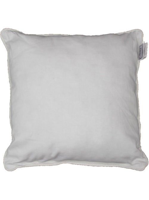 Coussin Passepoil Uni Panama Blanc 40 x 40 cm - Kiabi