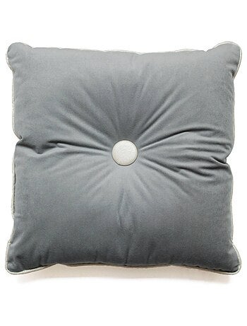 Coussin Passepoil velours uni Collection Energy