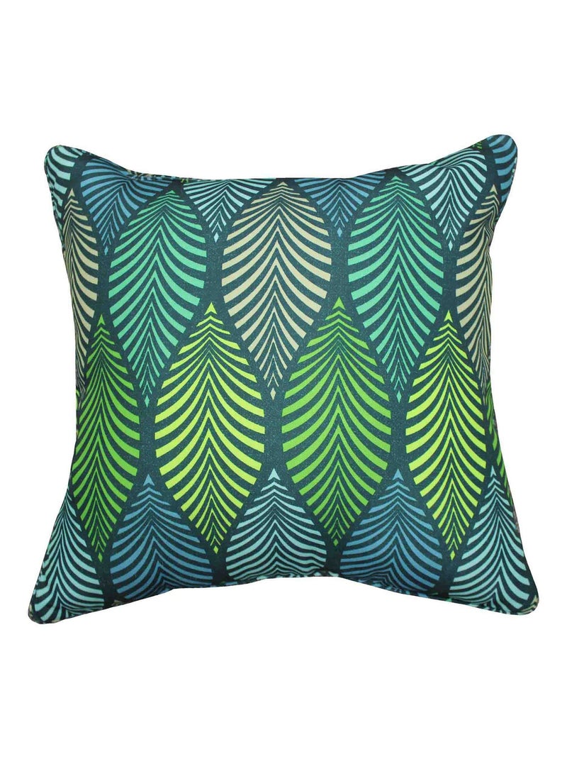 Coussin Passepoil Winter Green Vert - Kiabi