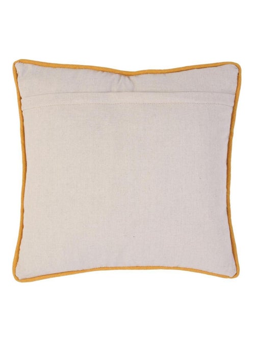 Coussin patchwork déhoussable 40x40 cm - Kiabi