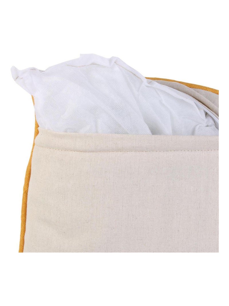 Coussin patchwork déhoussable 40x40 cm Multicolore - Kiabi