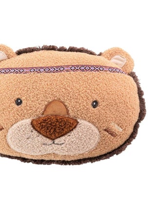 Coussin peluche fantaisie 30 x 30 cm Petit lionceau