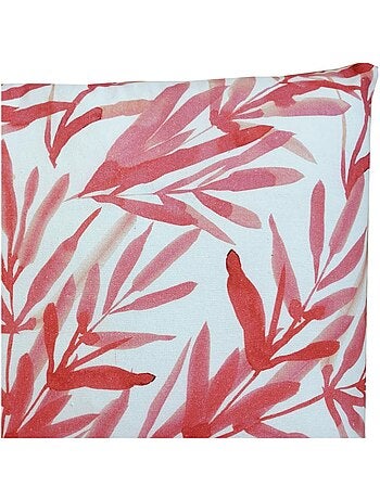 Coussin photoprint Rose base naturelle 'Deko&co'