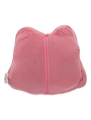 Coussin plaid 2 en 1 Gabby Pandy Pattes - 100% Polyester