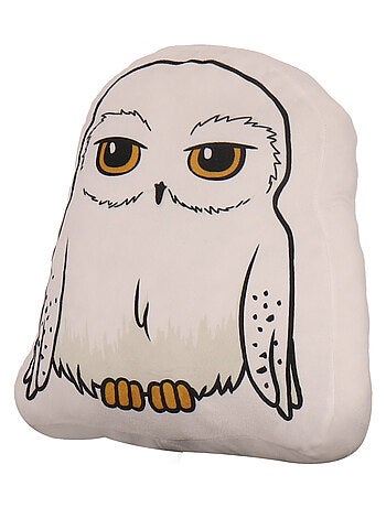 Coussin plaid 2 en 1 Hedwige Harry Potter - 100% Polyester