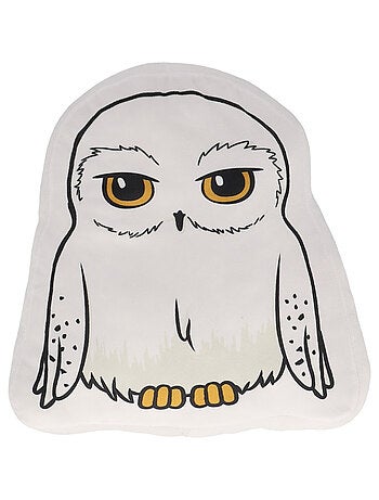 Coussin plaid 2 en 1 Hedwige Harry Potter - 100% Polyester
