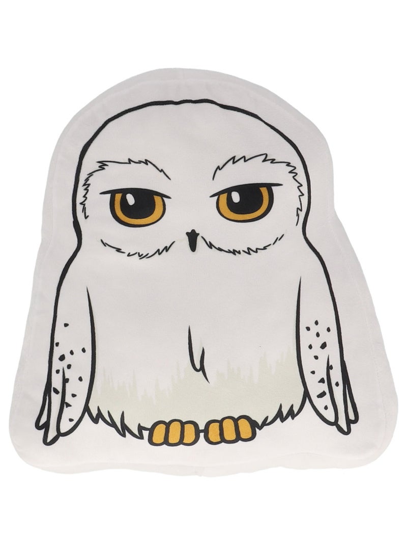 Coussin plaid 2 en 1 Hedwige Harry Potter - 100% Polyester Blanc - Kiabi
