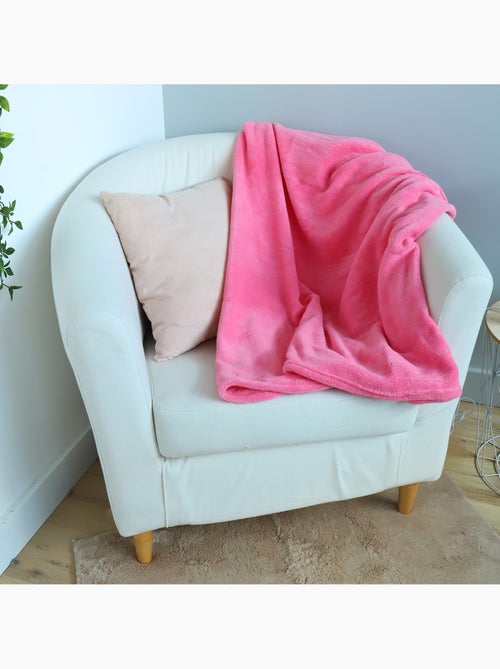 Coussin Plaid 2 en 1 Mario Peach 140x100 cm - 100% Polyester - Kiabi