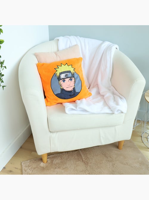 Coussin Plaid 2 en 1 Naruto Ado 140x100 cm - 100% Polyester - Kiabi
