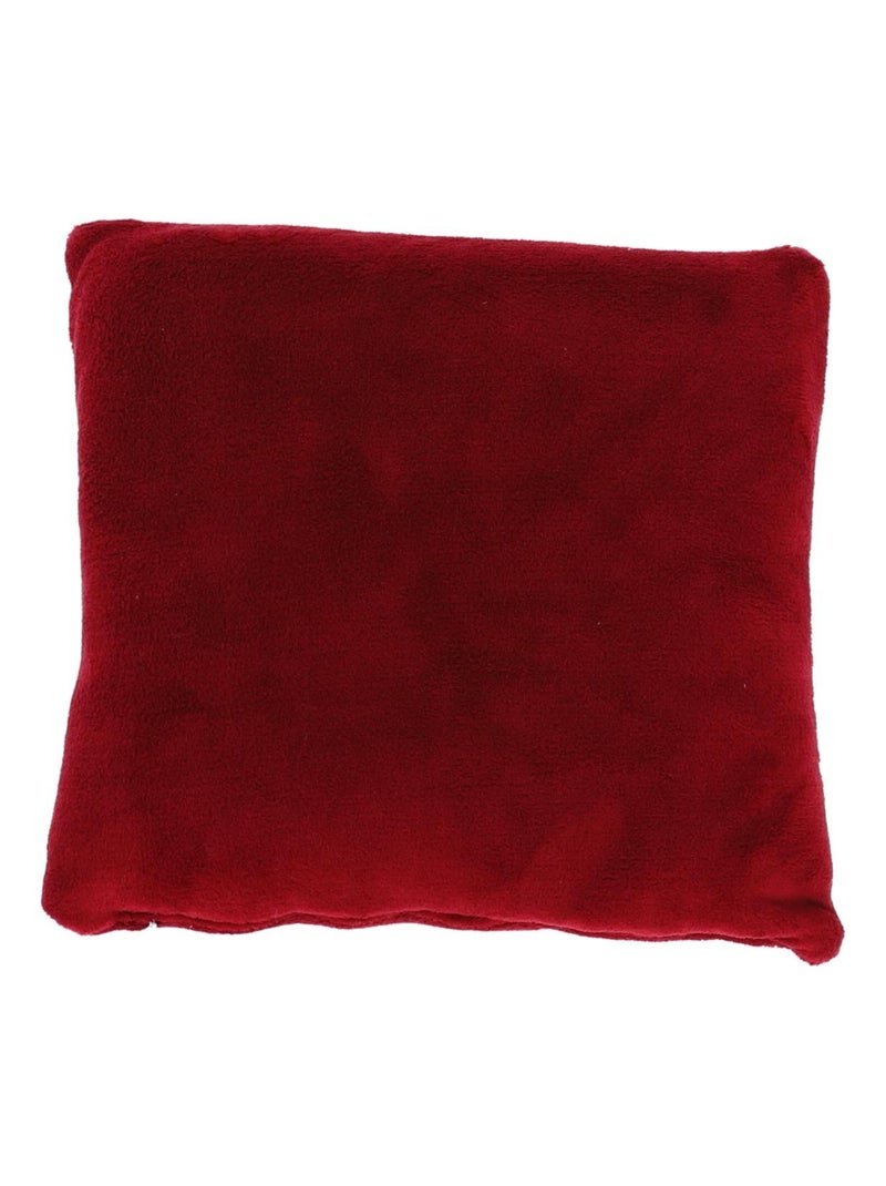 Coussin Plaid 2 en 1 Naruto Shippuden Sakura 140x100 cm - 100% Polyester Rouge - Kiabi
