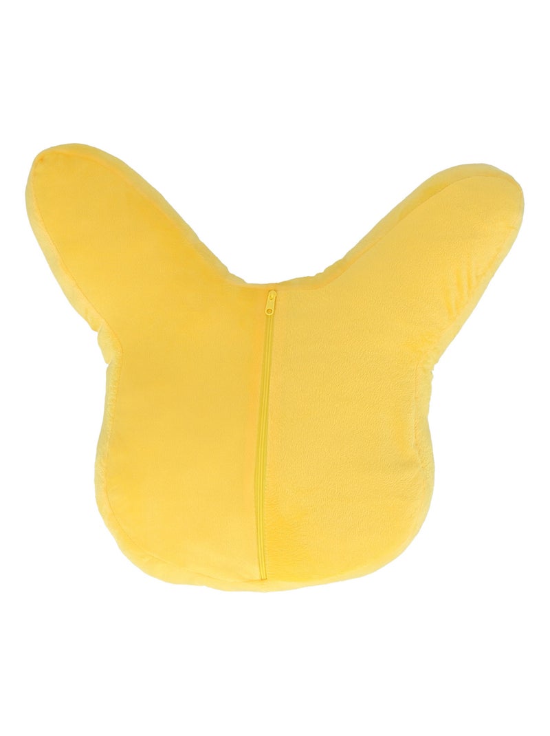 Coussin plaid 2 en 1 Pikachu Pokémon - 100% Polyester Jaune - Kiabi