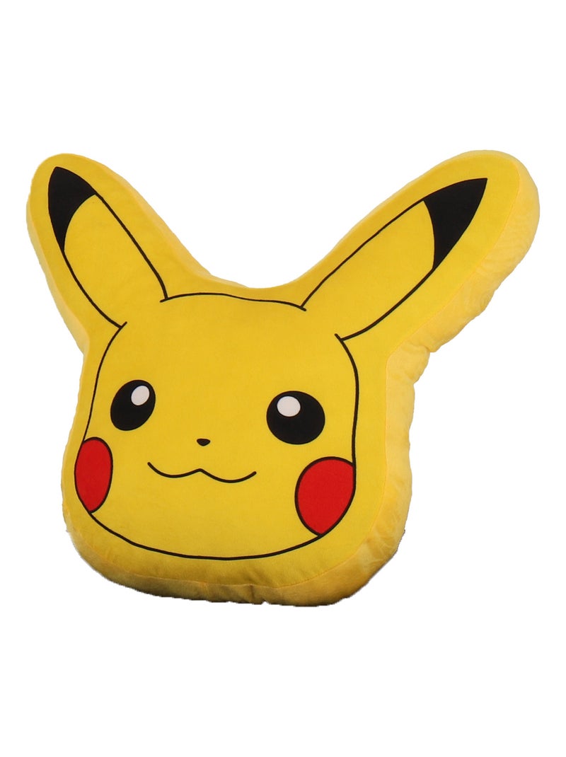 Coussin plaid 2 en 1 Pikachu Pokémon - 100% Polyester Jaune - Kiabi