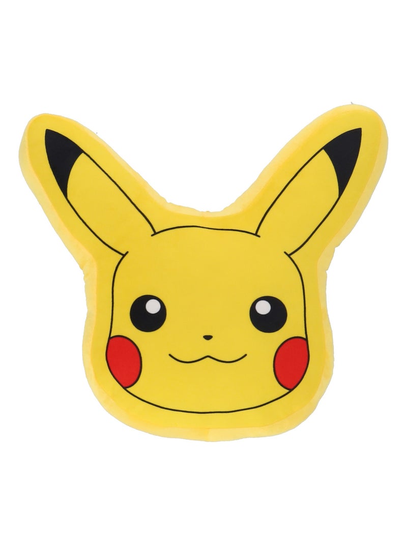 Coussin plaid 2 en 1 Pikachu Pokémon - 100% Polyester Jaune - Kiabi
