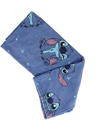 Coussin plaid 2 en 1 Stitch Disney - 100% Polyester