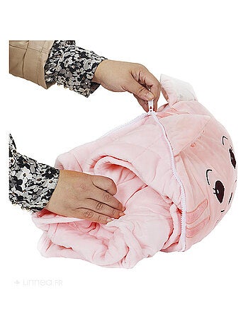 Coussin plaid collection ANIMAUX Chat