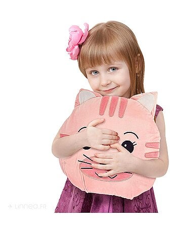 Coussin plaid collection ANIMAUX Chat