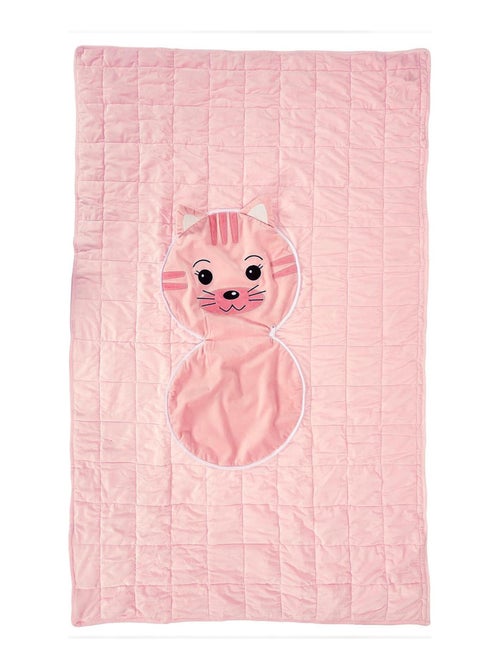 Coussin plaid collection ANIMAUX Chat - Kiabi