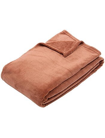 Coussin Plaid en microfibre KIESA