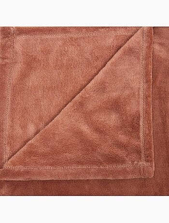 Coussin Plaid en microfibre KIESA
