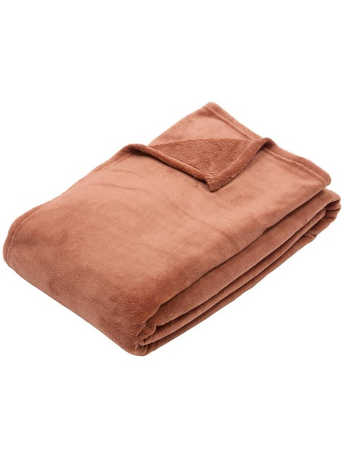 Coussin Plaid en microfibre KIESA - Kiabi
