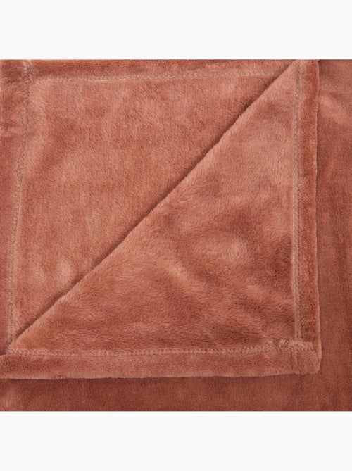 Coussin Plaid en microfibre KIESA - Kiabi