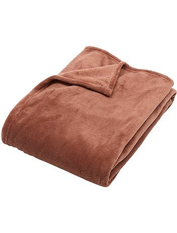Coussin Plaid en microfibre KIESA