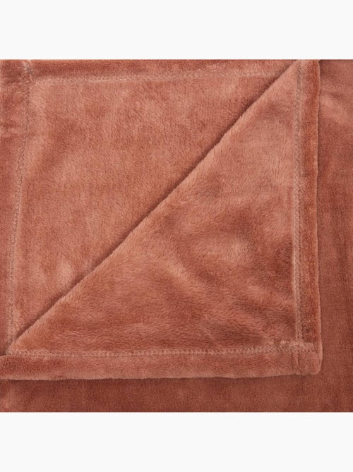 Coussin Plaid en microfibre KIESA - Kiabi