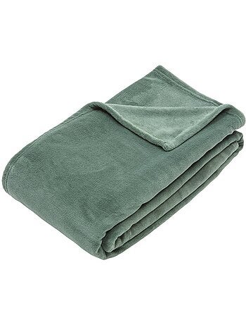 Coussin plaid en microfibre kiesa