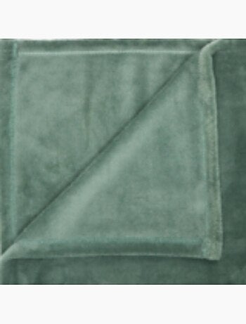 Coussin plaid en microfibre kiesa