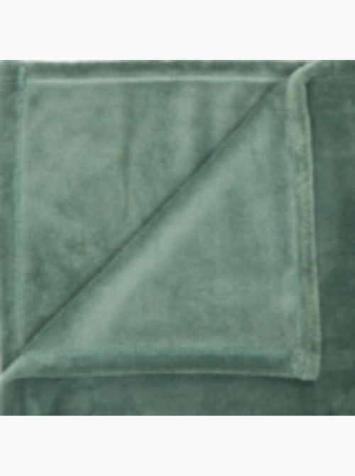 Coussin plaid en microfibre kiesa - Kiabi