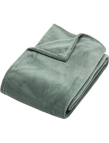 Coussin Plaid en microfibre KIESA