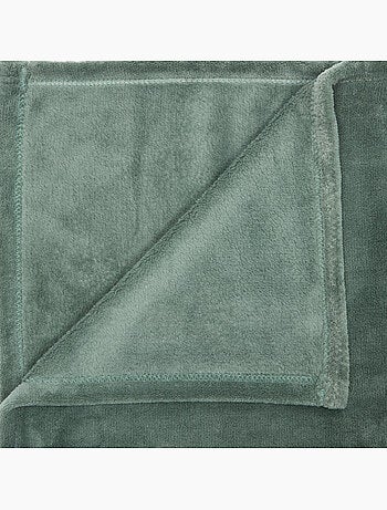 Coussin Plaid en microfibre KIESA
