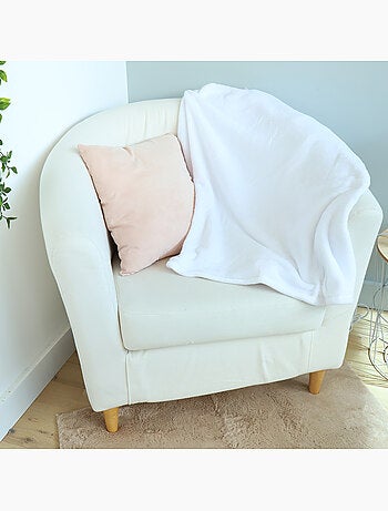 Coussin plaid Harry Potter 2 en 1 Hedwige - 100% Polyester