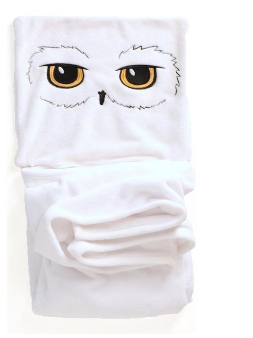 Coussin plaid Harry Potter 2 en 1 Hedwige - 100% Polyester - Kiabi