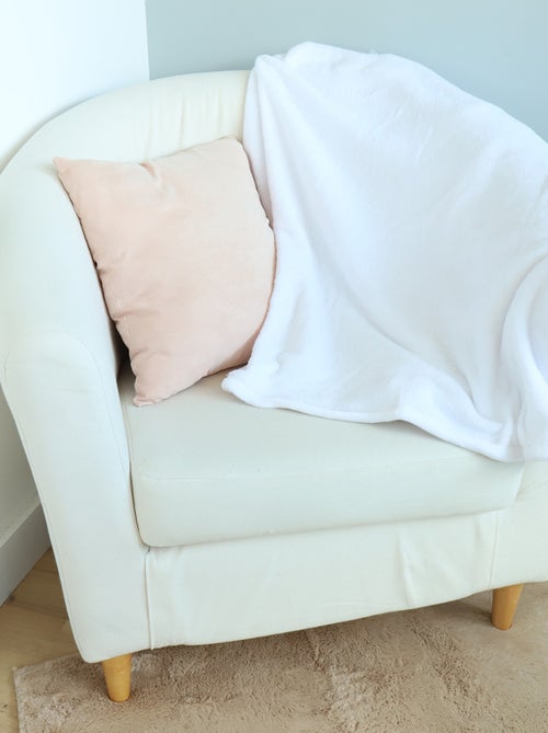 Coussin plaid Harry Potter 2 en 1 Hedwige - 100% Polyester - Kiabi