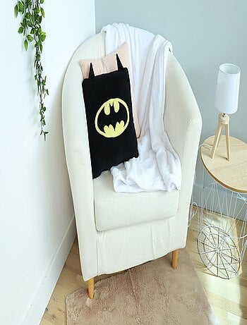 Coussin Plaid Polaire Batman - 100% Polyester